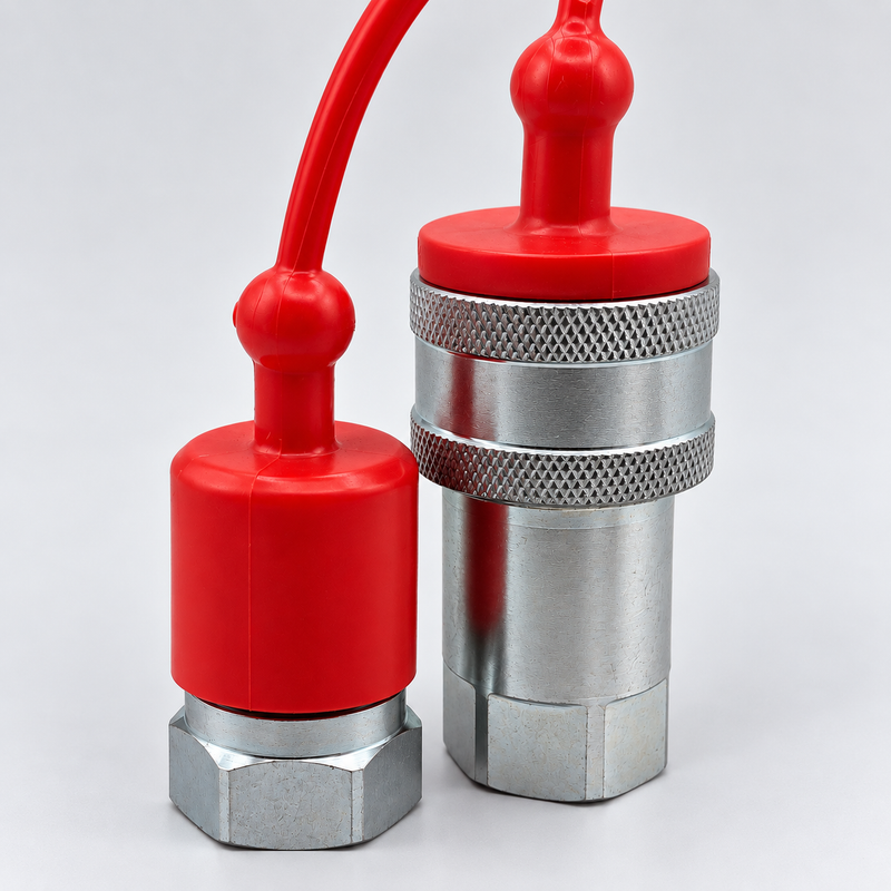 1/2" ISO 7241-A Hydraulic Coupler Dust Caps & Plugs