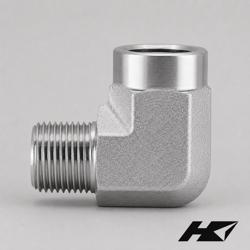 NPT FEMALE SOLID x NPT MALE 90° ELBOW