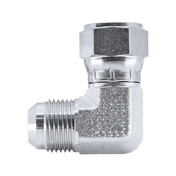 JIS METRIC FEMALE SWIVEL KOMATSU X JIS METRIC MALE KOMATSU 90° ELBOW